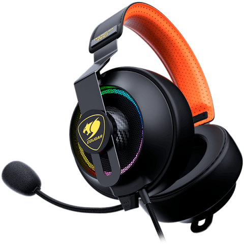 COUGAR PHONTUM Pro Prix Gaming Headset, RGB,7.1 Virtual Surround [1]