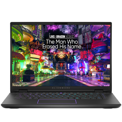 Notebooks - Dell Alienware m16 R2,16"QHD+(2560x1600)240Hz 3ms NVD G-SYNC 100% sRGB,Intel Core Ultra 9 185H(24MB/5.1GHz),32GB(2x16)5600MT/s,1TB(M.2)PCIe NVMe,NVD GeForce RTX4070/8GB,Wi-Fi 7(2x2)+BT,AlienFX RGB bac