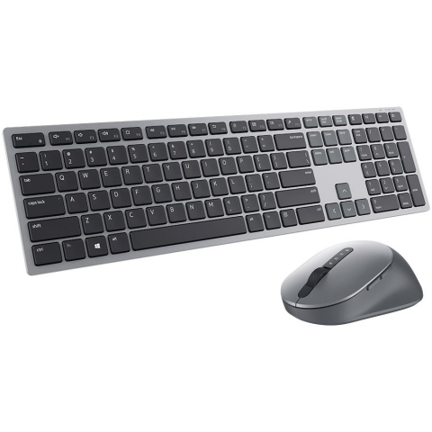 Periferice - Dell Premier Multi-Device Wireless Keyboard and Mouse - KM7321W - US International (QWERTY)
