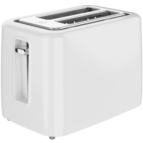 Electric Toaster, White, 220-240V, 50-60Hz, 780-930W, 2 slots, 3 modes, 7 browning levels [4]