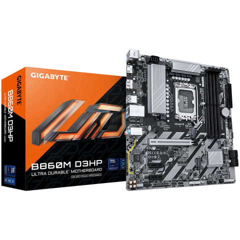 Placi de baza - GIGABYTE B860M D3HP, LGA1851, 4x DDR5, mATX