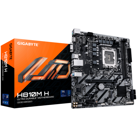 Placi de baza - GIGABYTE H810M H, Socket 1851, 2x DDR5, mATX