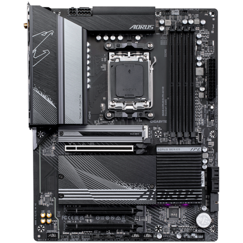 Placi de baza - GIGABYTE MB B650 AORUS ELITE AX V2 (AM5, 4x DDR5, 1x PCI-E 4.0 x16x16, 2x PCI-E 3.0 x16x1, 3x M.2, 4x SATA, 1xHDMI, 1xDP, WiFI 6E, BT, 2.5GbE, ATX)