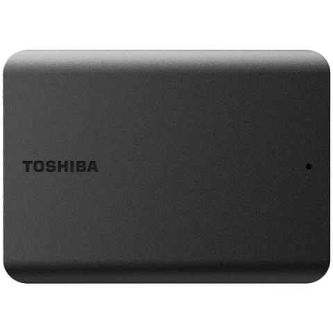 Hard disk uri - HDD Extern TOSHIBA CANVIO Basics 4TB, 2.5", USB 3.2 Gen1 (5Gbit/s), Black,217.5g