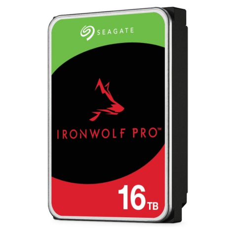 HDD NAS SEAGATE IronWolf Pro 16TB CMR 3.5", 256MB, 7200RPM, SATA, Rescue Services 3 ani, TBW: 550 [1]