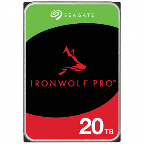 Hard disk uri - HDD NAS SEAGATE IronWolf Pro 20TB CMR 3.5", 256MB, 7200RPM, SATA, Rescue Services 3 ani, TBW: 550