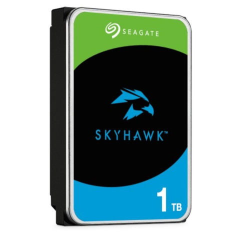 Hard disk uri - HDD Video Surveillance SEAGATE SkyHawk 1TB CMR, 3.5", 256MB, SATA, TBW: 180-EOL->ST1000VX012