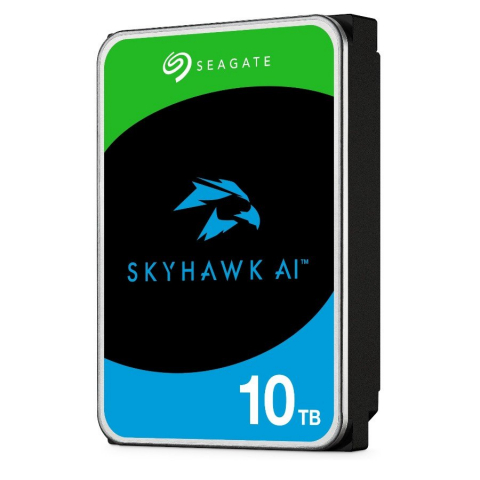 HDD Video Surveillance SEAGATE SkyHawk AI 10TB CMR, 3.5", 256MB, SATA, Rescue Services 3 ani, TBW: 550 [1]