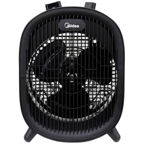 Heater. 2 Heating Levels (1000W/2000W). One Normal Wind Setting. Over heating protection. Tip-over switch protection. Adjustable Thermostat. [1]