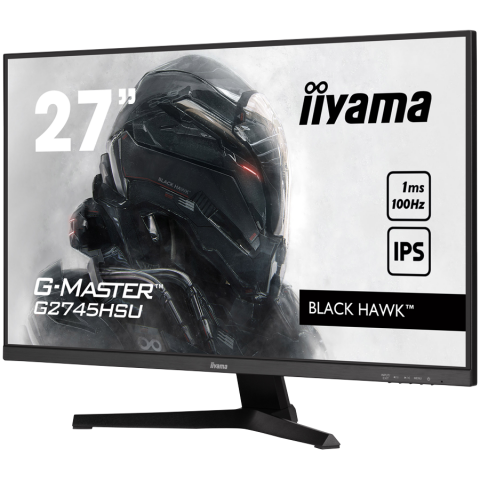 IIYAMA Monitor LED G2745HSU-B2 27" IPS 1920 x 1080 @100Hz 16:9 300 cd/m² 1300:1 1ms HDMI DP USB Speakers 2 x 2W Tilt [2]