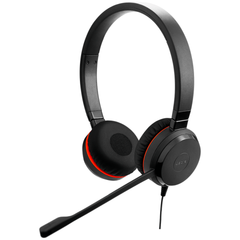 JABRA Evolve 20 SE, Stereo MS, Adaptor USB C/A, Piele [2]
