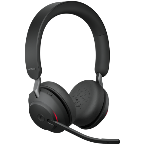 Căști audio - JABRA EVOLVE2 65, Link380a MS Stereo Negru