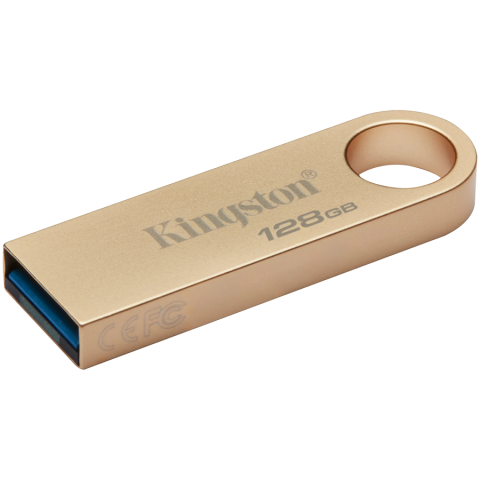 Memory Flash - Kingston 128GB 220MB/s Metal USB 3.2 Gen 1 DataTraveler SE9 G3