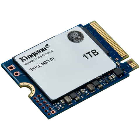 Kingston 1TB NV3 SSD M.2 2230 PCIe 4.0 NVMe, Read: 6,000/ Write: 4,000MB/s [1]