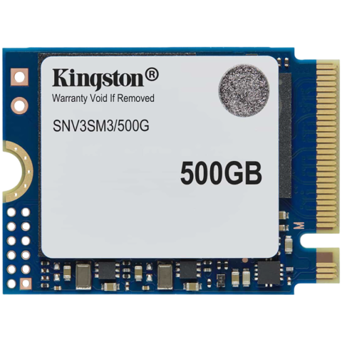 SSD - SSD Kingston NV3 de 500 GB, M.2 2230, PCIe 4.0 NVMe, Citire: 5.000/ Scriere: 3.000 MB/s