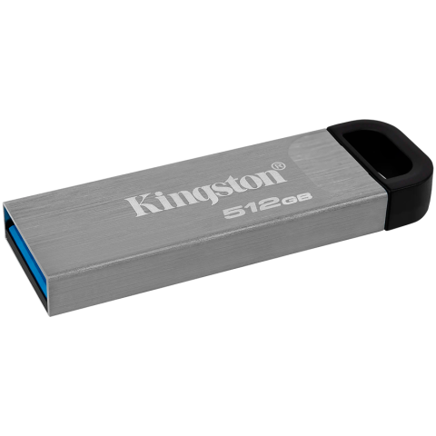 Memory Flash - Kingston 512GB DataTraveler Kyson 200MB/s Metal USB 3.2 Gen 1
