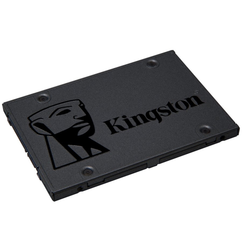 SSD - Kingston A400 480GB SSD, 2.5” 7mm, SATA 6 Gb/s, Read/Write: 500 / 450 MB/s