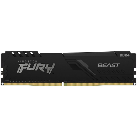 Memorii - Kingston DRAM 16GB 3200MT/s DDR4 CL16 DIMM FURY Beast Black