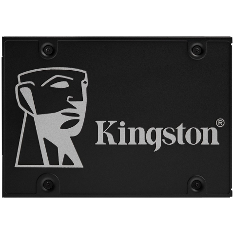 SSD - Kingston KC600 512GB SSD, 2.5” 7mm, SATA 6 Gb/s, Read/Write: 550 / 520 MB/s, Random Read/Write IOPS 90K/80K