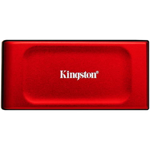 Kingston SSD 2TB XS1000 Red External USB 3.2 Gen 2 Portable Solid State Drive [1]