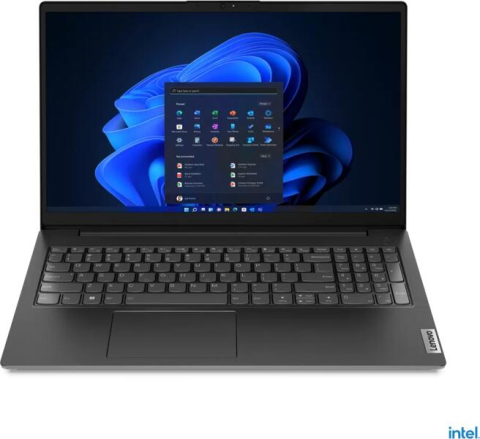 Laptop - Laptop Lenovo V15 G5 IRL, 15.6" FHD IPS, Intel Core 5 210H, 16GB DDR5, SSD 512GB, Intel Graphics, Windows 11 Pro, Business Black