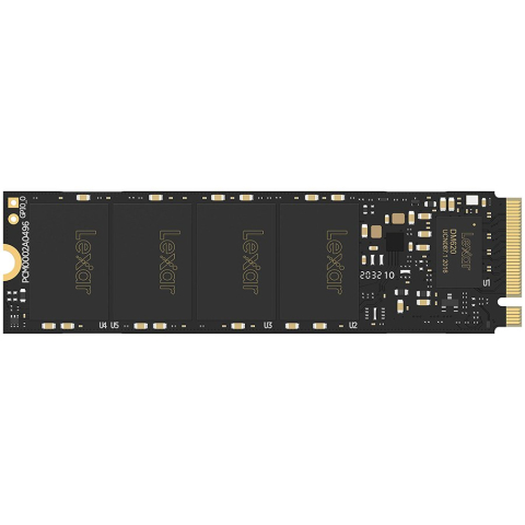 SSD - Lexar 256GB High Speed PCIe Gen3 with 4 Lanes M.2 NVMe, up to 3500 MB/s read and 1300 MB/s write