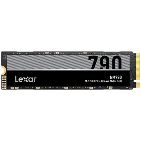 Componente PC - SSD Lexar 512GB PCIe Gen 4X4 M.2 NVMe de mare viteză, până la 7200 MB/s la citire și 4400 MB/s la scriere