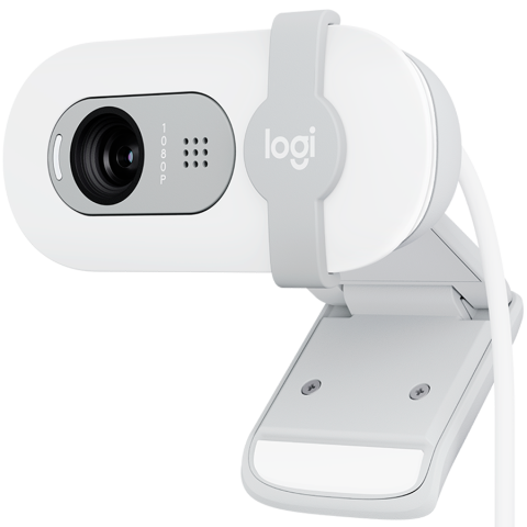 LOGITECH Brio 100 Full HD Webcam - OFF-WHITE - USB [1]