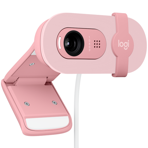 LOGITECH Brio 100 Full HD Webcam - ROSE - USB [2]