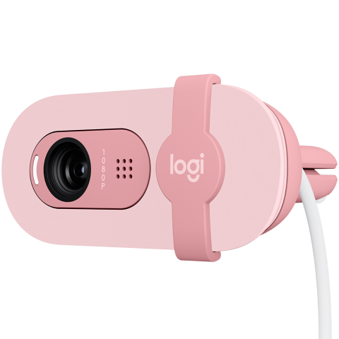 LOGITECH Brio 100 Full HD Webcam - ROSE - USB [3]