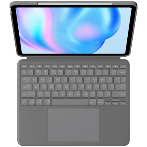 Husă cu tastatură Logitech Combo Touch pentru iPad Air 13" (M2), QWERTY US International, Oxford Grey [1]