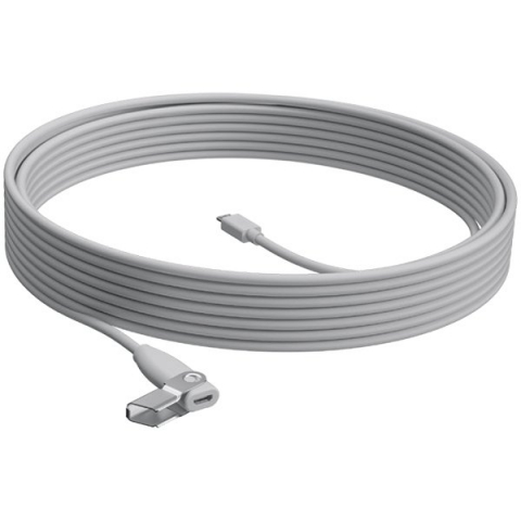 Periferice - LOGITECH EXTENTION CABLE for Rally Mic Pod WHITE 10M - WW