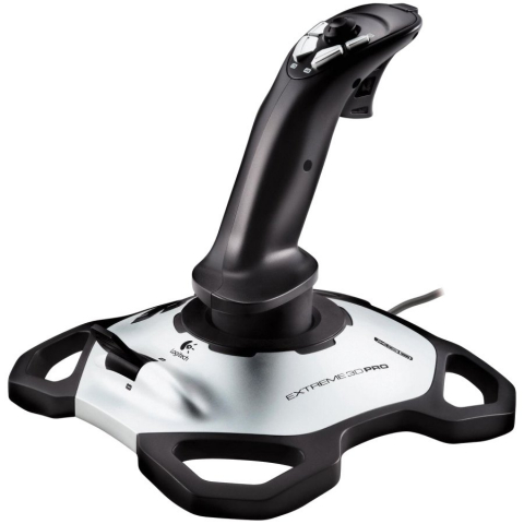 LOGITECH Extreme 3D Pro Joystick - SILVER/BLACK - USB [1]