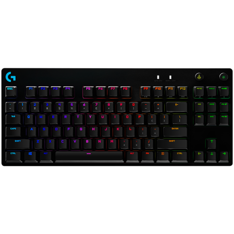 Tastaturi Gaming - LOGITECH G PRO X TKL LIGHTSPEED Mechanical Gaming Keyboard - BLACK - US INT'L - TACTILE