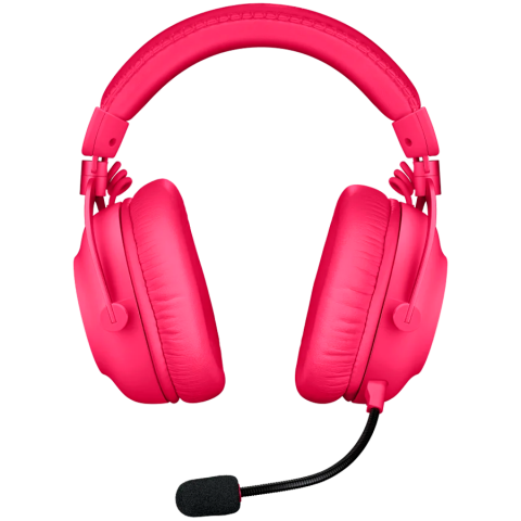 Jocuri si multimedia - LOGITECH G PRO X2 LIGHTSPEED Wireless Gaming Headset - Blue Mic - MAGENTA
