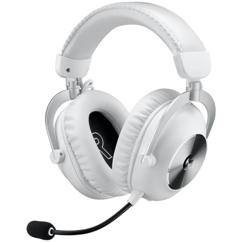 Jocuri si multimedia - LOGITECH G PRO X2 LIGHTSPEED Wireless Gaming Headset - Blue Mic - WHITE