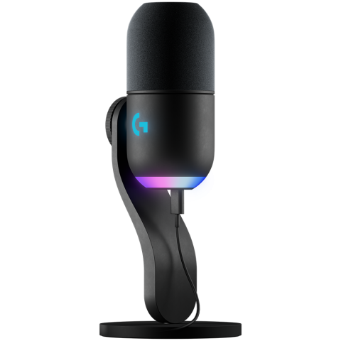 Microfoane Stream - Microfon de gaming LOGITECH G Yeti GX RGB - LIGHTSYNC - NEGRU - USB