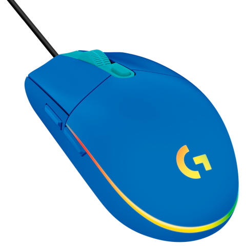 LOGITECH G102 LIGHTSYNC Corded Gaming Mouse - BLUE - USB - EER [1]