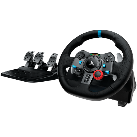 Jocuri si multimedia - LOGITECH G29 Driving Force Racing Wheel - PC/PS - BLACK - USB