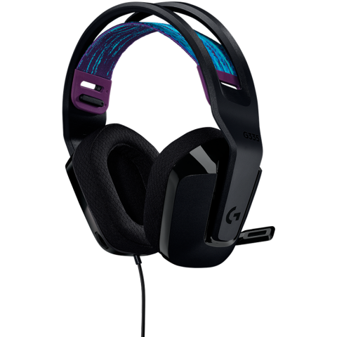 LOGITECH G335 Wired Gaming Headset - BLACK - 3.5 MM [2]