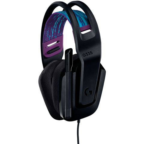 LOGITECH G335 Wired Gaming Headset - BLACK - 3.5 MM [1]