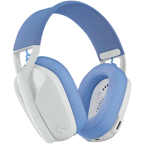 LOGITECH G435 LIGHTSPEED Wireless Gaming Headset - WHITE [4]
