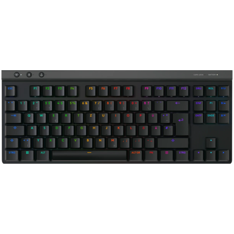 Jocuri si multimedia - LOGITECH G515 LIGHTSPEED TKL - BLACK - US INT'L - 2.4GHZ/BT - EMEA28i-935 - TACTILE