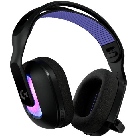 Jocuri si multimedia - LOGITECH G522 LIGHTSPEED Wireless Gaming Headset - BLACK - EMEA28i-935 - 2.4GHZ