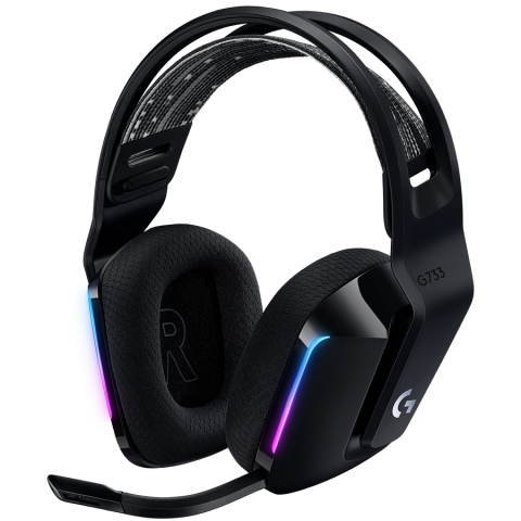 PC/Software/Periferice - LOGITECH G733 LIGHTSPEED Wireless RGB Gaming Headset - BLACK