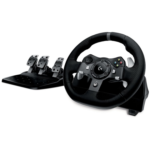 Jocuri si multimedia - LOGITECH G920 Driving Force Racing Wheel - PC/XB - BLACK - USB