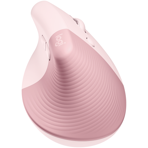 LOGITECH Lift Bluetooth Vertical Ergonomic Mouse - ROSE/DARK ROSE [1]