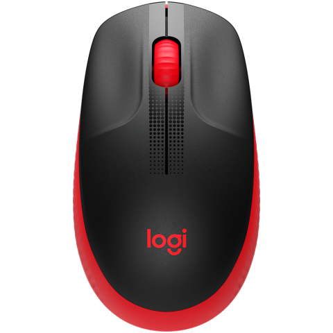 Periferice - LOGITECH M190 Wireless Mouse - RED
