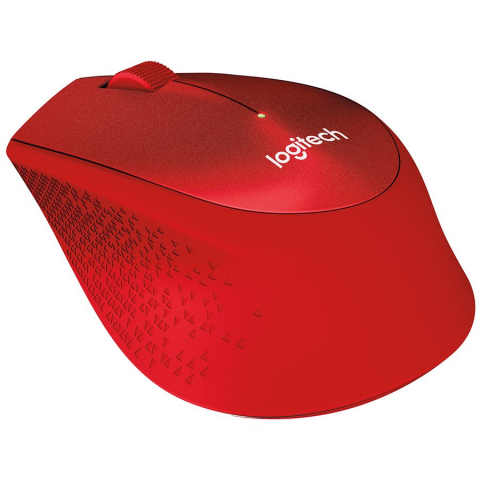 Periferice - LOGITECH M330 Wireless Mouse - SILENT PLUS - RED