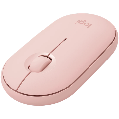 LOGITECH M350S Pebble 2 Bluetooth Mouse - TONAL ROSE - DONGLELESS [1]